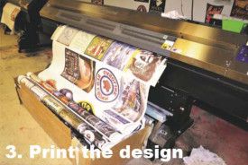 Print the design