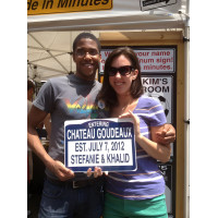 Personalized Aluminum City Sign