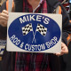 Personalized Aluminum Pit Stop Sign Personalized Aluminum Pit Stop Sign