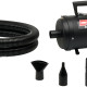 MetroVac Air Force Blaster B3-CD 4HP Wall Mount Car Dryer Blower