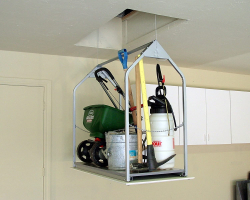 200 lbs Capacity High Remote Attic Lift with Corded Remote