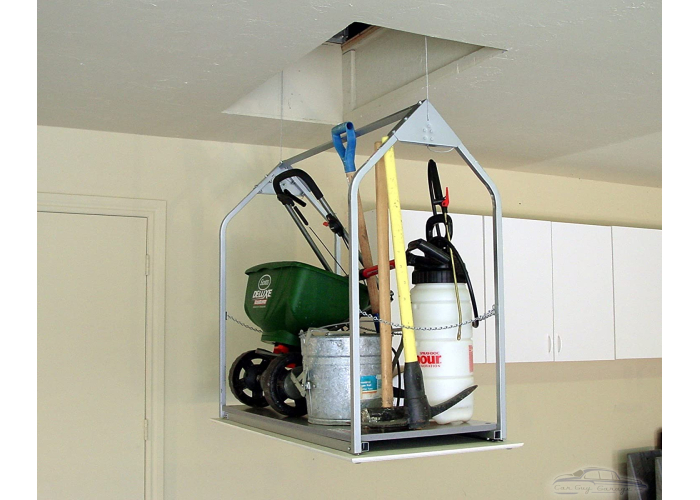 200 lbs Capacity High Remote Attic Lift with Corded Remote