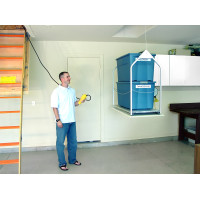 200 lbs Extra High Remote Attic Lift with Corded Remote