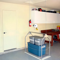 Attic Storage Lift - 10ft Ceiling - 200lbs - Wireless Remote