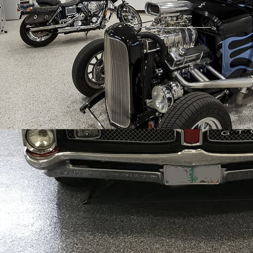 2400 Sq Ft Industrial Solvent-Based Epoxy Floor Coating Kit
