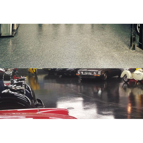 400 Sq Ft Industrial Solvent Based Epoxy Floor Coating Kit