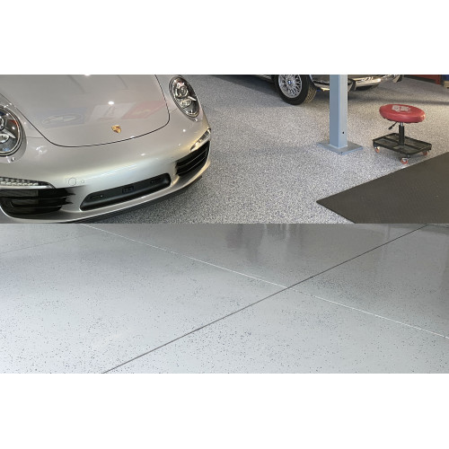 1200 Sq Ft Industrial Solvent-Based Epoxy Floor Coating Kit
