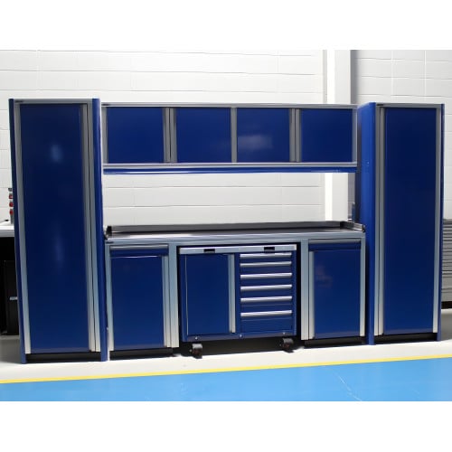 12 Foot Wide Aluminum Garage Cabinets