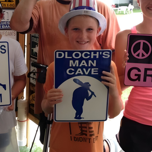 Personalized Man Cave Sign