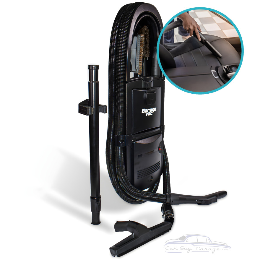 Black Garage Vacuum with Accessories Black Garage Vacuum with Accessories