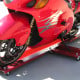 Red Powder Coated Motorcycle Dolly Red Powder Coated Motorcycle Dolly