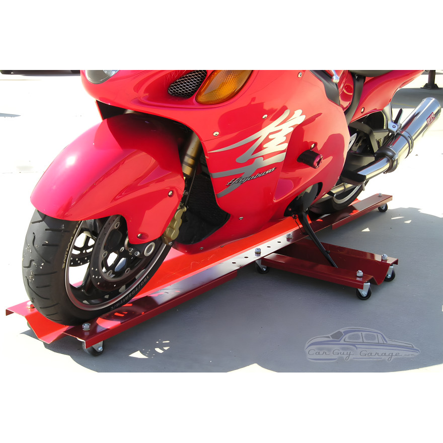 Red Powder Coated Motorcycle Dolly Red Powder Coated Motorcycle Dolly