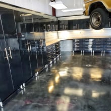Ulti-mate Garage Cabinets in Midnight Black