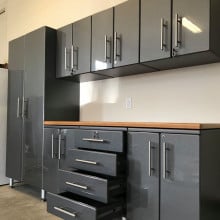 Ulti-mate Garage Cabinets in Graphite Grey