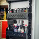 Premium Aluminum Bottle Rack and Towel Dispenser Premium Aluminum Bottle Rack and Towel Dispenser