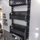 Premium Aluminum Bottle Rack and Towel Dispenser Premium Aluminum Bottle Rack and Towel Dispenser