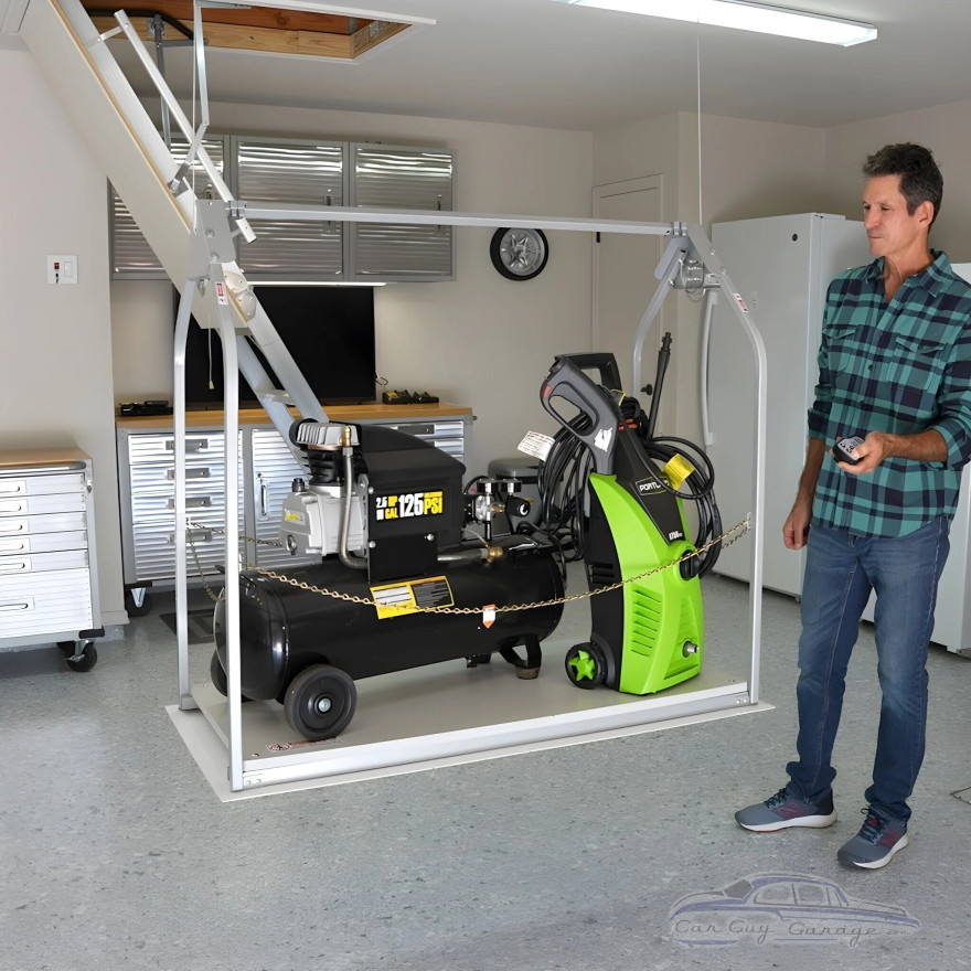250 lbs. Capacity Attic Lift with Corded Remote 250 lbs. Capacity Attic Lift with Corded Remote