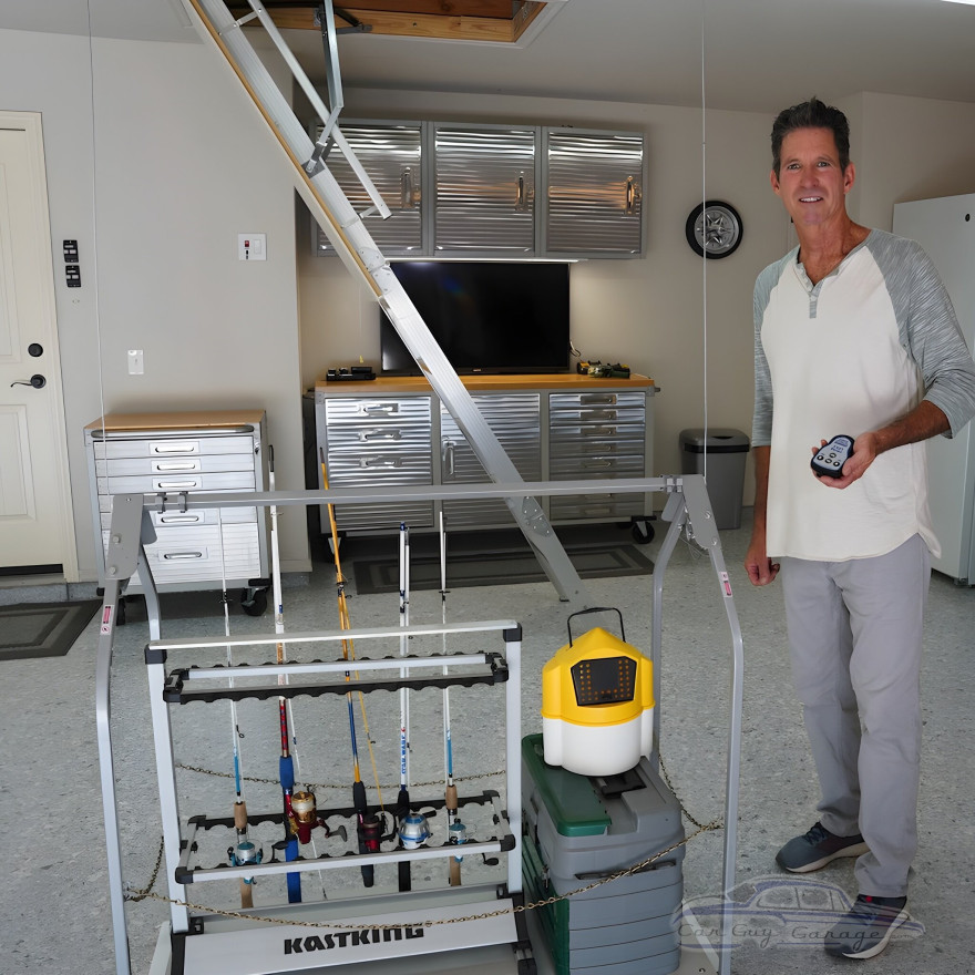 250 lbs. Capacity Wireless Remote High Attic Lift 250 lbs. Capacity Wireless Remote High Attic Lift