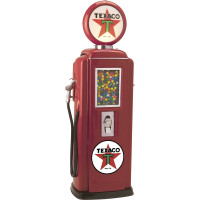 Texaco Tokheim 39 Gumball Gas Pump - 51" Tall x 21" Wide x 14" Deep