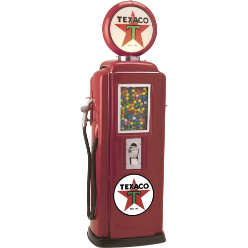 Texaco Tokheim 39 Gumball Gas Pump - 51" Tall x 21" Wide x 14" Deep