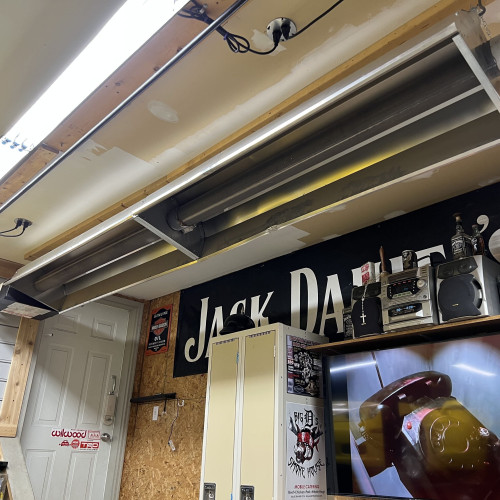 40,000 BTU Natural Gas Garage Tube Heater