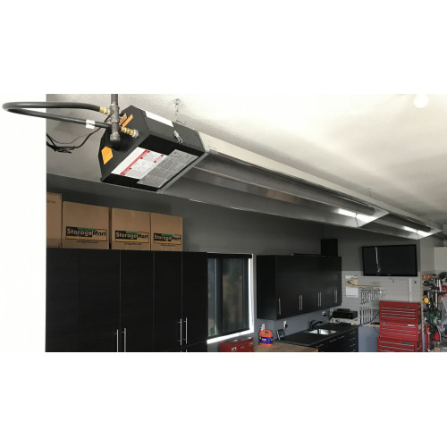 75,000 BTU Propane Garage Tube Heater