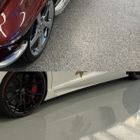 2000 Sq Ft Industrial Solvent-Based Epoxy Floor Coating Kit