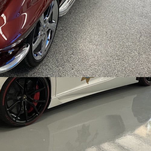 2000 Sq Ft Industrial Solvent-Based Epoxy Floor Coating Kit