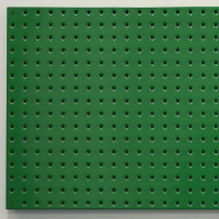 Green Metal Pegboard Kit (2 Panels), 16x32, 20-Gauge Steel