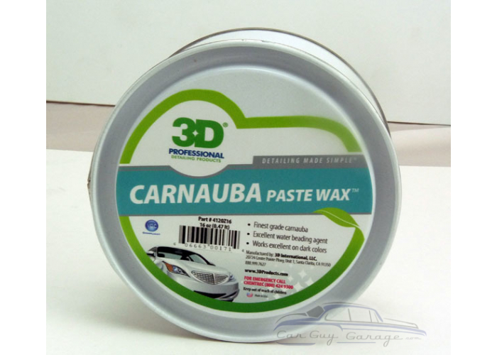 16oz. of Carnauba Blue Paste Wax