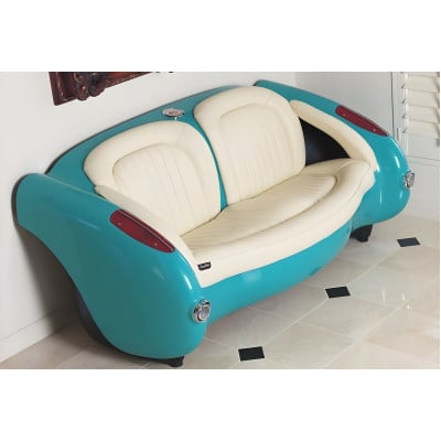Corvette Couch - 1957-Style Fiberglass Sofa