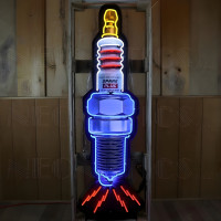 Spark Plug Neon Sign