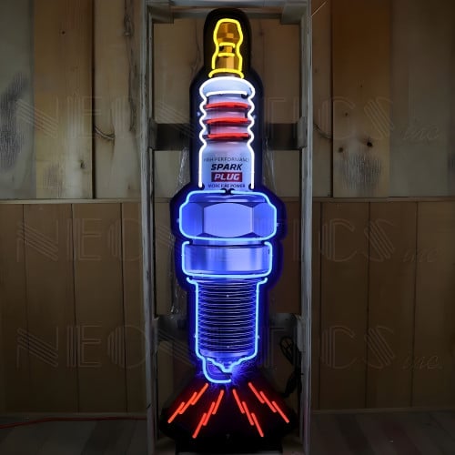 Spark Plug Neon Sign