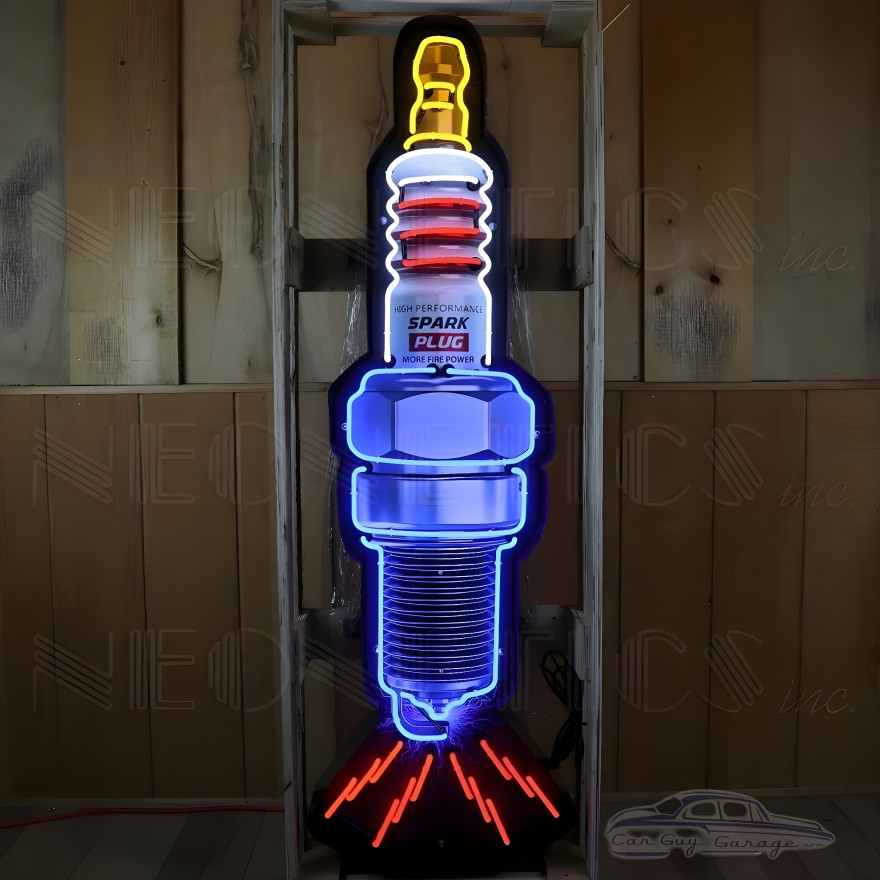 Spark Plug Neon Sign Spark Plug Neon Sign