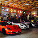 Corvette C6 Flags Neon Sign With Backing Corvette C6 Flags Neon Sign With Backing