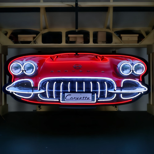 Corvette C1 Grill Neon Sign