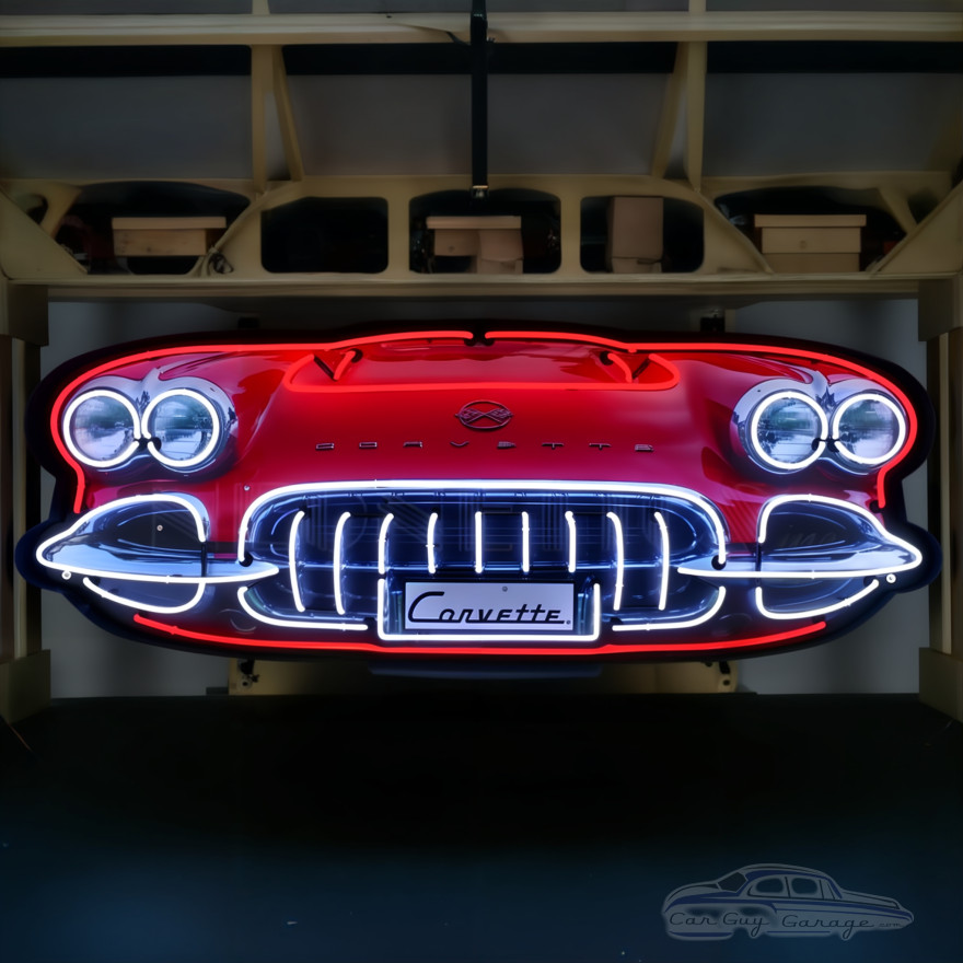 Corvette C1 Grill Neon Sign Corvette C1 Grill Neon Sign