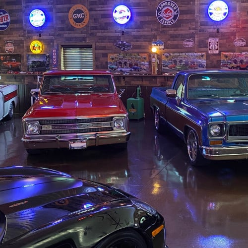 Buick Neon Sign With Backing