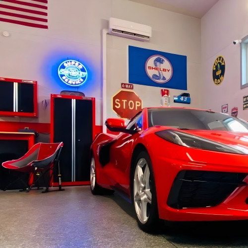 Super Chevy Service Neon Sign With Backing