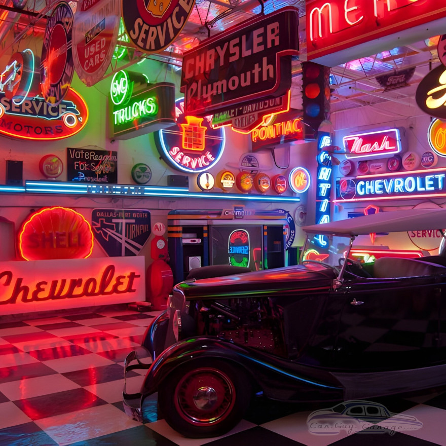 Cadillac Neon Sign Cadillac Neon Sign