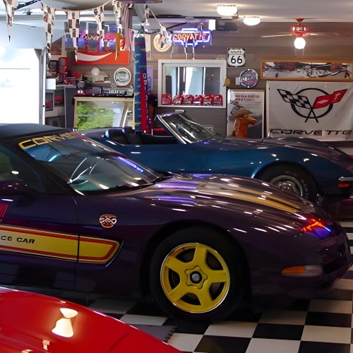 Corvette Bowtie Neon Sign