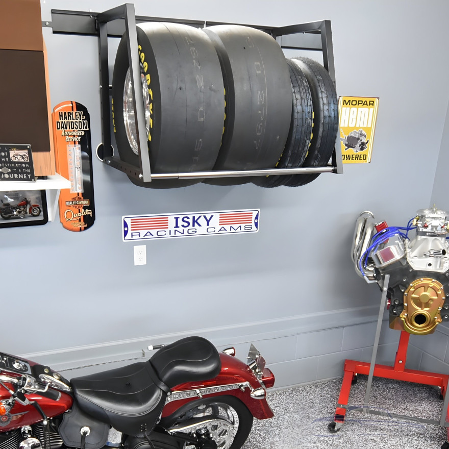 Adjustable Tire Storage Rack