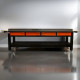 Four Drawer 12 Foot Long Steel Workbench Four Drawer 12 Foot Long Steel Workbench