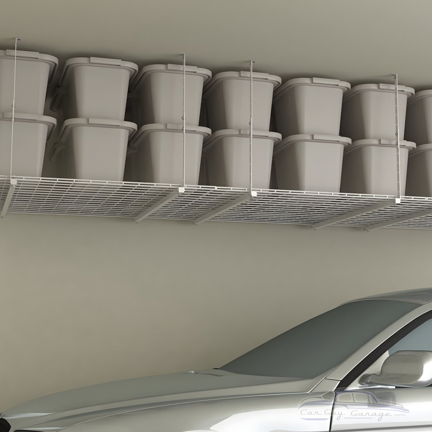 Ceiling Mounted 45" x 45" Storage Rack Ceiling Mounted 45" x 45" Storage Rack