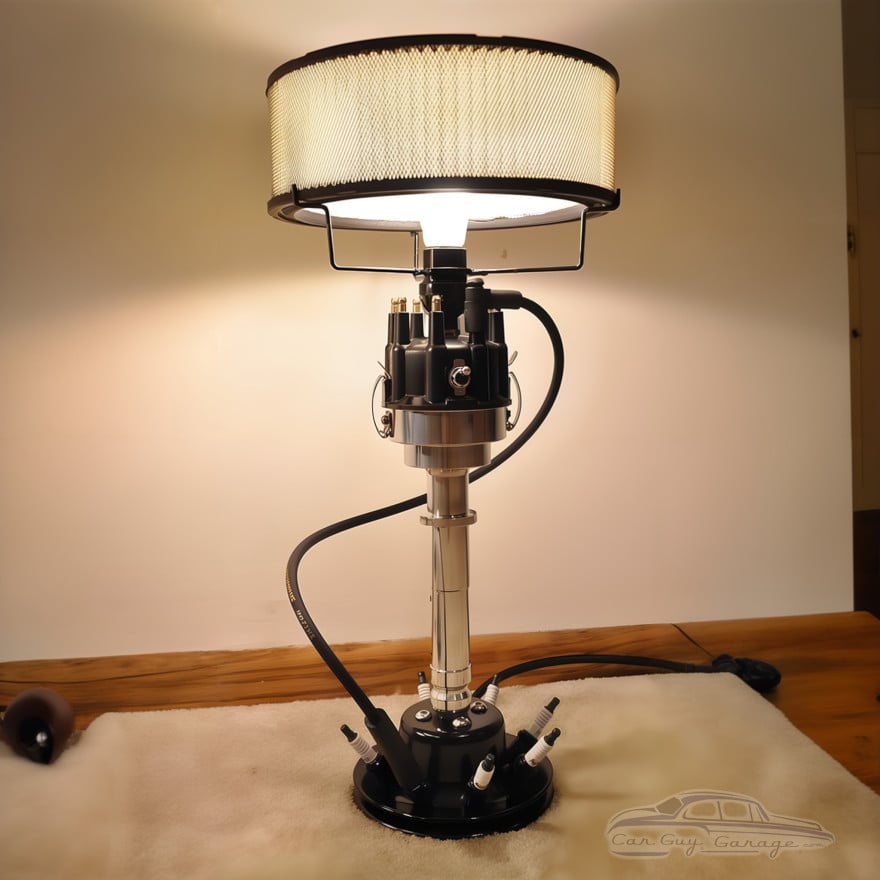 Billet Aluminum Distributor Lamp Billet Aluminum Distributor Lamp