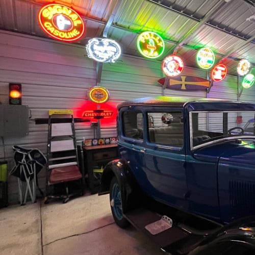 Ford Motor Company 1903 Heritage Emblem Neon Sign