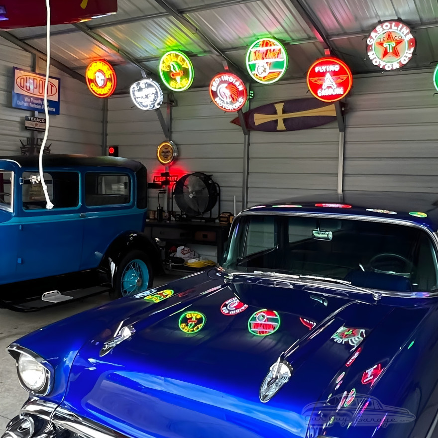 Red Indian Motor Oils Neon Sign Red Indian Motor Oils Neon Sign
