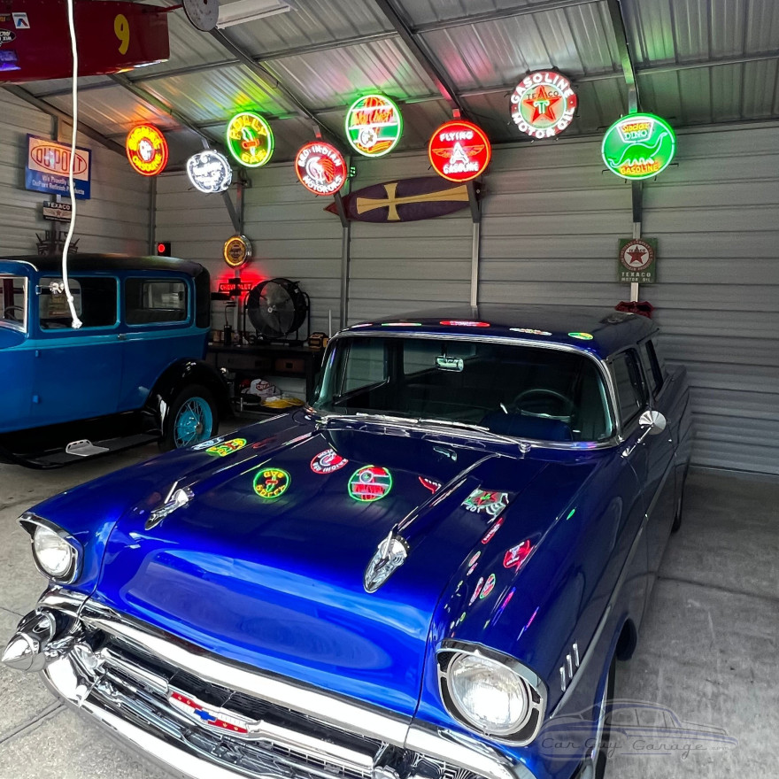 24 Inch Flying A Gasoline Neon Sign 24 Inch Flying A Gasoline Neon Sign