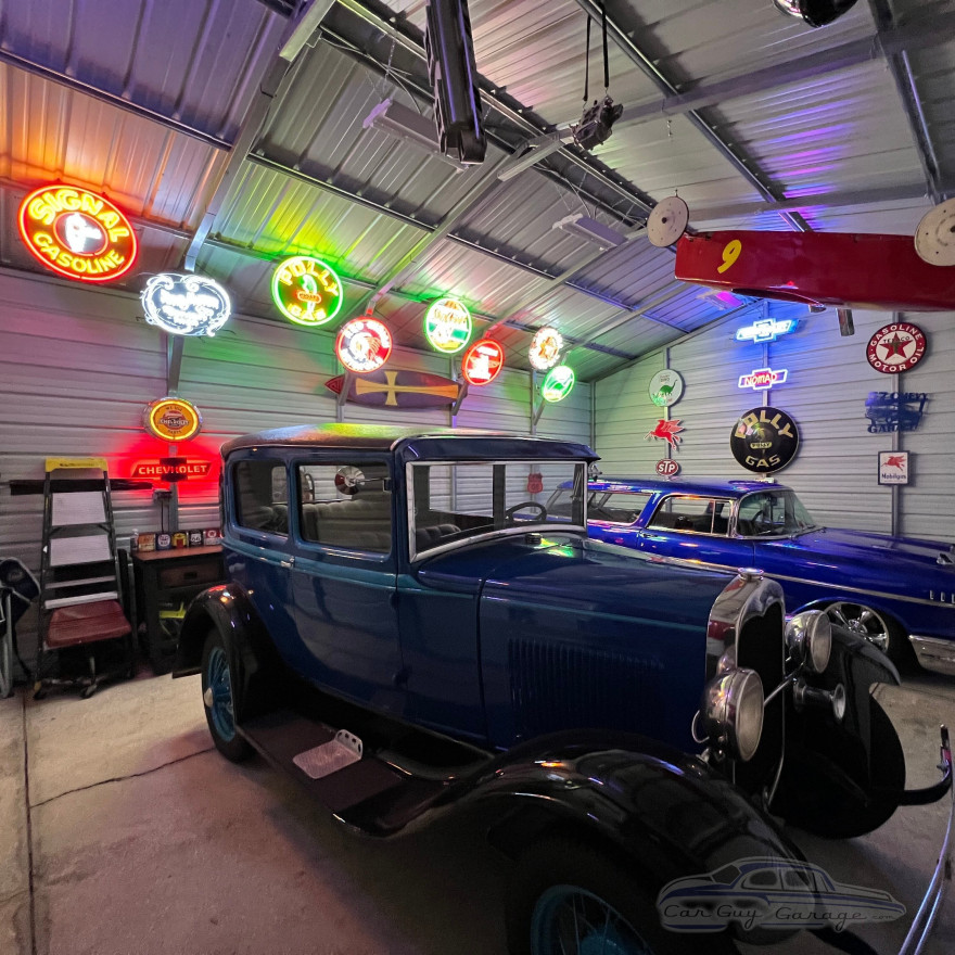 24 Inch Flying A Gasoline Neon Sign 24 Inch Flying A Gasoline Neon Sign