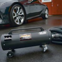 MetroVac Master Blaster Revolution 8HP Car & Bike Dryer, 30 ft Hose